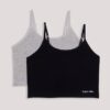 2er-Pack Camisole mit integrierten Trägern für Mädchen 2er-Pack Camisole mit integrierten Trägern für Mädchen