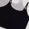 2er-Pack Camisole mit integrierten Trägern für Mädchen 2er-Pack Camisole mit integrierten Trägern für Mädchen