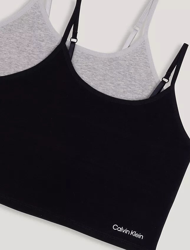 2er-Pack Camisole mit integrierten Trägern für Mädchen 2er-Pack Camisole mit integrierten Trägern für Mädchen