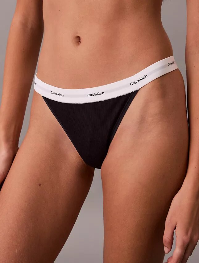 3er-Pack Cotton Stretch-Ripp-Thong aus Baumwolle 3er-Pack Cotton Stretch-Ripp-Thong aus Baumwolle
