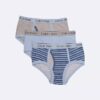 3er-Pack Cotton Stretch-Slips für Jungen mit Logo 3er-Pack Cotton Stretch-Slips für Jungen mit Logo