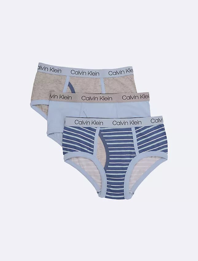 3er-Pack Cotton Stretch-Slips für Jungen mit Logo 3er-Pack Cotton Stretch-Slips für Jungen mit Logo