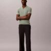 3er-Pack Slim-Fit-T-Shirts mit V-Ausschnitt aus Cotton Stretch-Mischung
