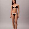 3er-Pack String-Bikini aus Cotton Stretch-Rippstoff