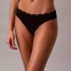 3er-Pack Thong aus Stretch-Microfiber mit Spitze