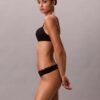 3er-Pack Thong aus Stretch-Microfiber mit Spitze