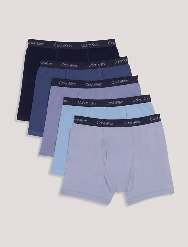 5er-Pack Boxer Briefs für Jungen in Uni-Farben 5er-Pack Boxer Briefs für Jungen in Uni-Farben