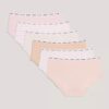 6er-Pack Hipster aus Cotton Stretch für Mädchen