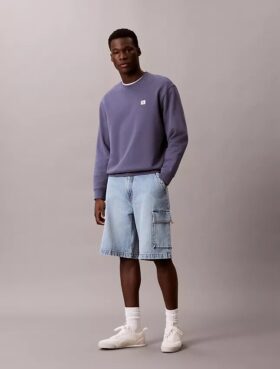 90er-Jahre-Denim-Cargo-Shorts