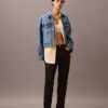 90er-Jahre-Denim-Trucker Jacket