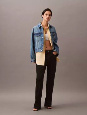 90er-Jahre-Denim-Trucker Jacket