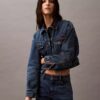 90er-Jahre-Denim-Trucker Jacket