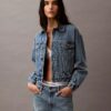90er-Jahre-Denim-Trucker Jacket