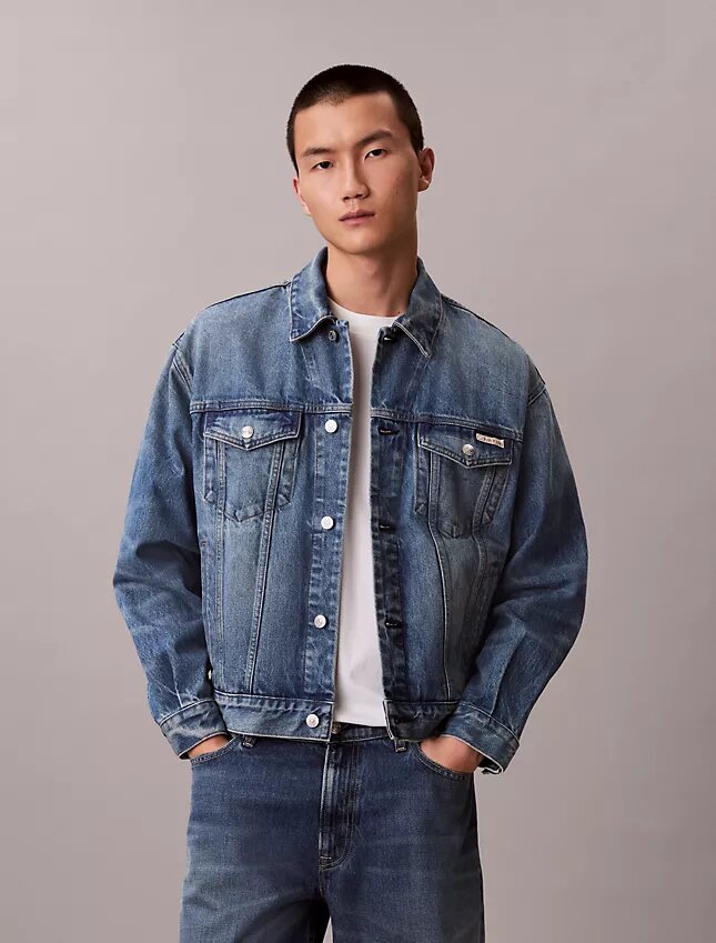 90er-Jahre-Denim-Trucker Jacket 90er-Jahre-Denim-Trucker Jacket