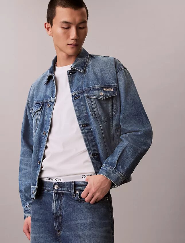 90er-Jahre-Denim-Trucker Jacket 90er-Jahre-Denim-Trucker Jacket