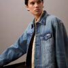 90er-Jahre-Denim-Trucker Jacket