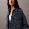 90er-Jahre-Denim-Trucker Jacket