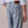 90er-Jahre-Jeans mit schmal zulaufendem Bein