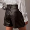90er-Jahre-Shorts aus Kunstleder