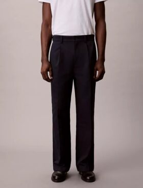 90s Straight Pleated Chino Hose