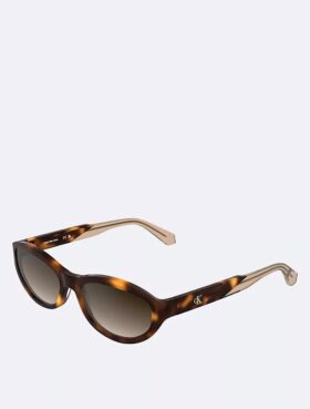 Acetat-Sonnenbrille im Cat-Eye-Stil
