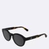 Acetat-Sonnenbrille mit ovaler Form Acetat-Sonnenbrille mit ovaler Form