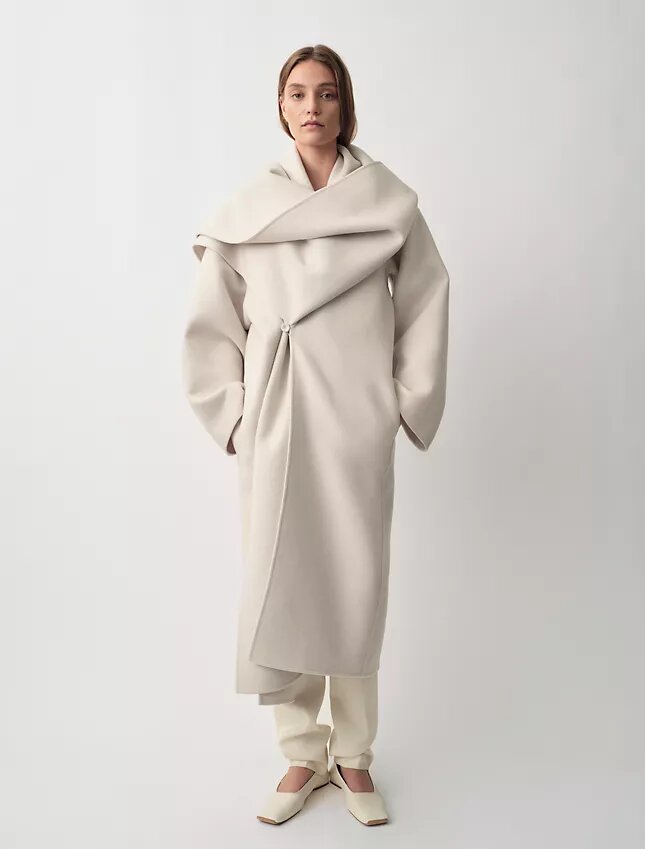 Amelia Drapierter Mantel Amelia Drapierter Mantel