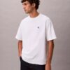 Archiv-Logo-T-Shirt mit Rundhalsausschnitt und lockerer Passform Archiv-Logo-T-Shirt mit Rundhalsausschnitt und lockerer Passform