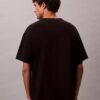 Archiv-Logo-T-Shirt mit Rundhalsausschnitt und lockerer Passform Archiv-Logo-T-Shirt mit Rundhalsausschnitt und lockerer Passform