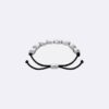Armband mit Perlen in organischer Rechteckform Armband mit Perlen in organischer Rechteckform
