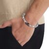 Armband mit skulpturaler Gliederkette Armband mit skulpturaler Gliederkette