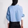 Asymmetrischer Minirock aus Denim Asymmetrischer Minirock aus Denim