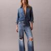 Baggy-Jeans mit niedriger Leibhöhe Baggy-Jeans mit niedriger Leibhöhe