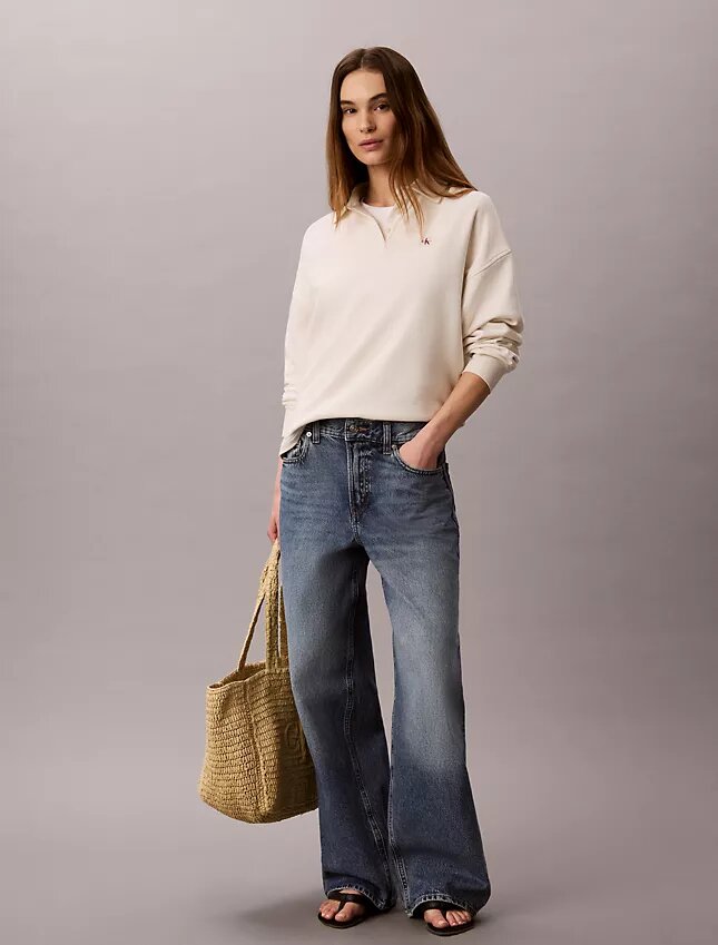Baggy-Jeans mit niedriger Leibhöhe Baggy-Jeans mit niedriger Leibhöhe