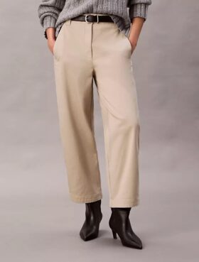 Barrel-Hose aus Cotton Stretch-Twill