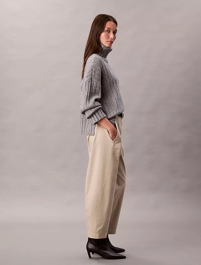 Barrel-Hose aus Cotton Stretch-Twill Barrel-Hose aus Cotton Stretch-Twill