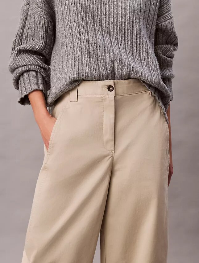 Barrel-Hose aus Cotton Stretch-Twill Barrel-Hose aus Cotton Stretch-Twill
