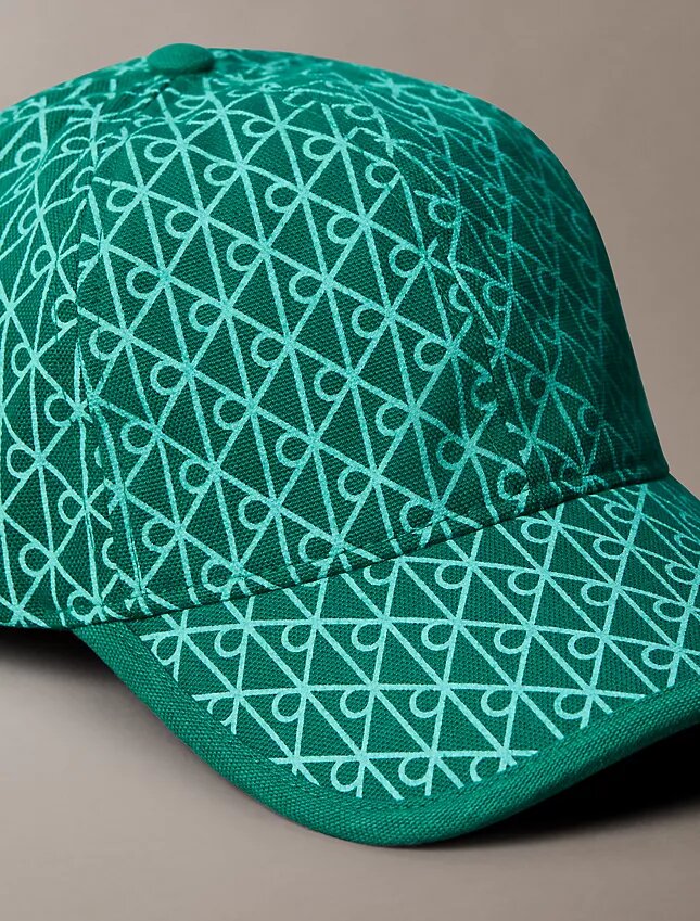 Baseballkappe mit durchgehendem Emblem-Logo Baseballkappe mit durchgehendem Emblem-Logo