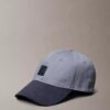 Baseballkappe mit Emblem-Logo und Farbblock-Design