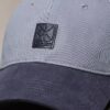 Baseballkappe mit Emblem-Logo und Farbblock-Design