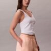Baumwoll-Jersey-Schlafshorts mit Logo Baumwoll-Jersey-Schlafshorts mit Logo