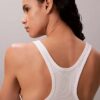Baumwoll-Tanktop mit Konturrippbündchen Baumwoll-Tanktop mit Konturrippbündchen
