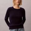 Baumwollpullover mit Zopfmuster Baumwollpullover mit Zopfmuster