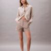 Baumwollsatin-Shorts