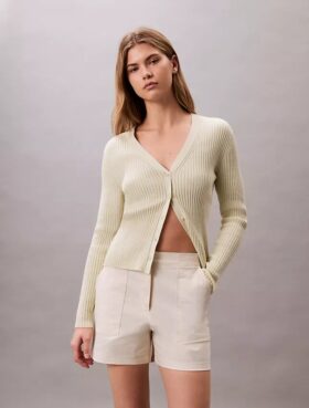 Baumwollsatin-Shorts