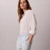 Bedruckte Shorts aus Baumwollpopeline Bedruckte Shorts aus Baumwollpopeline