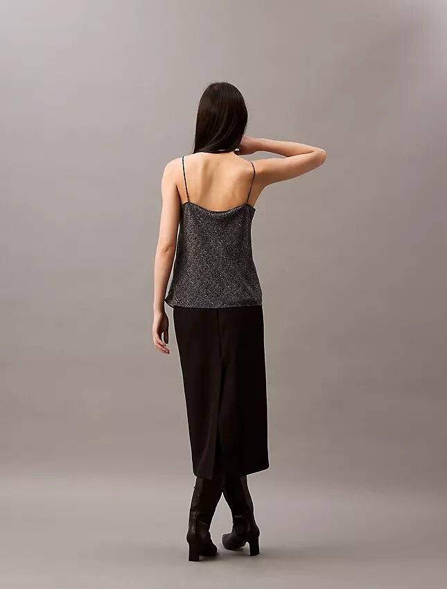 Bedrucktes, locker sitzendes Chiffon-Top Bedrucktes, locker sitzendes Chiffon-Top