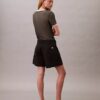 Bermudashorts aus Cotton Stretch-Twill mit Falten Bermudashorts aus Cotton Stretch-Twill mit Falten