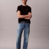 Besticktes Monogram-T-Shirt in lockerer Passform Besticktes Monogram-T-Shirt in lockerer Passform