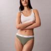 Bikini aus Cotton Stretch-Rippstoff Bikini aus Cotton Stretch-Rippstoff